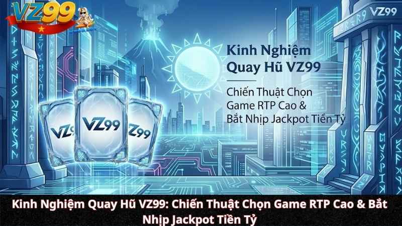 Kinh Nghiệm Quay Hũ VZ99: Chiến Thuật Chọn Game RTP Cao & Bắt Nhịp Jackpot Tiền Tỷ